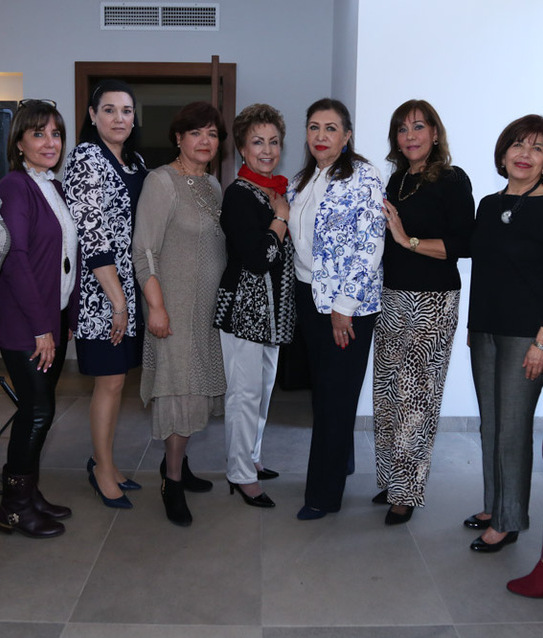 Ex presidentas del Club de Jardinería Alhelí