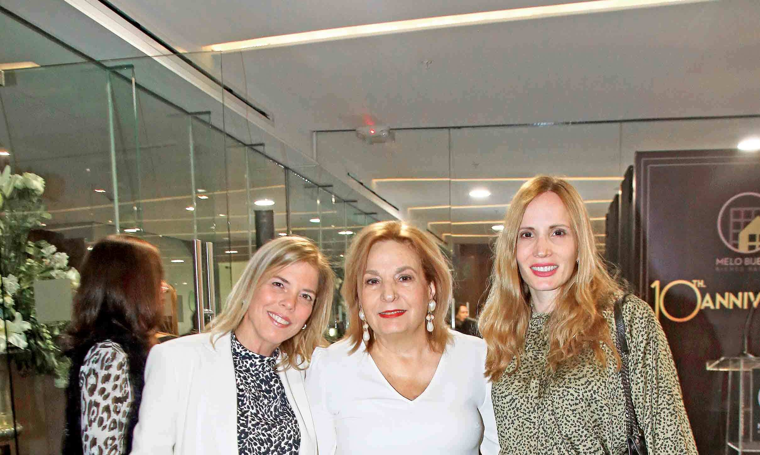 Catalina Erhard, Blanca Melo de Sotomayor y Gaby Sotomayor de Préstamo