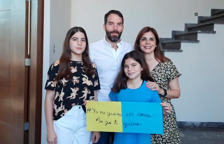 Ale, Beto, Laurencia y María José