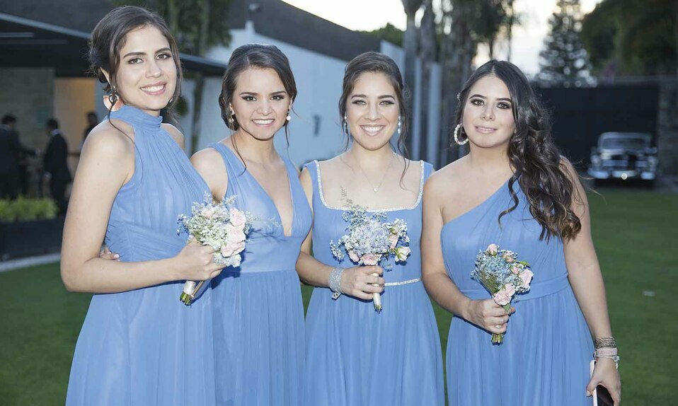 Alexia Maurer, Valeria Fernández, Ariane Flores y Hermy Maldonado