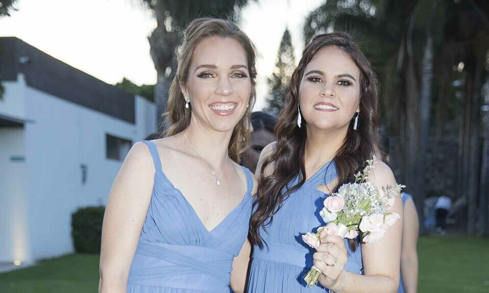 Andrea Romagnoli y Daniela Rivas