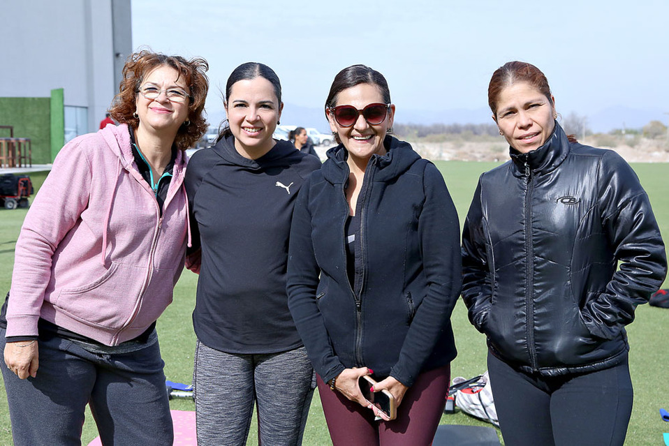 Laura, Paola, Liz y Sandra