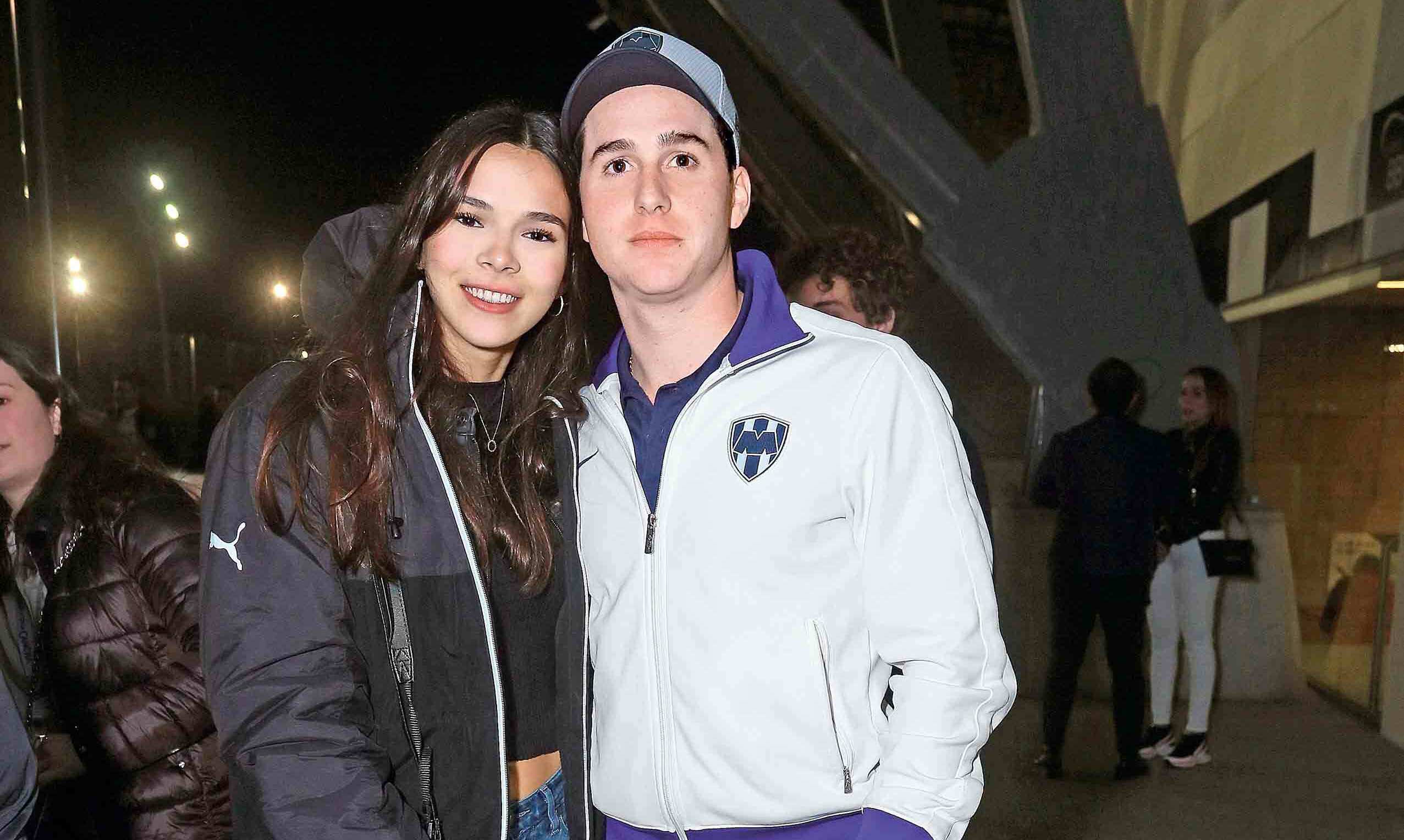 Isabella Fernández y Andrés Elizondo