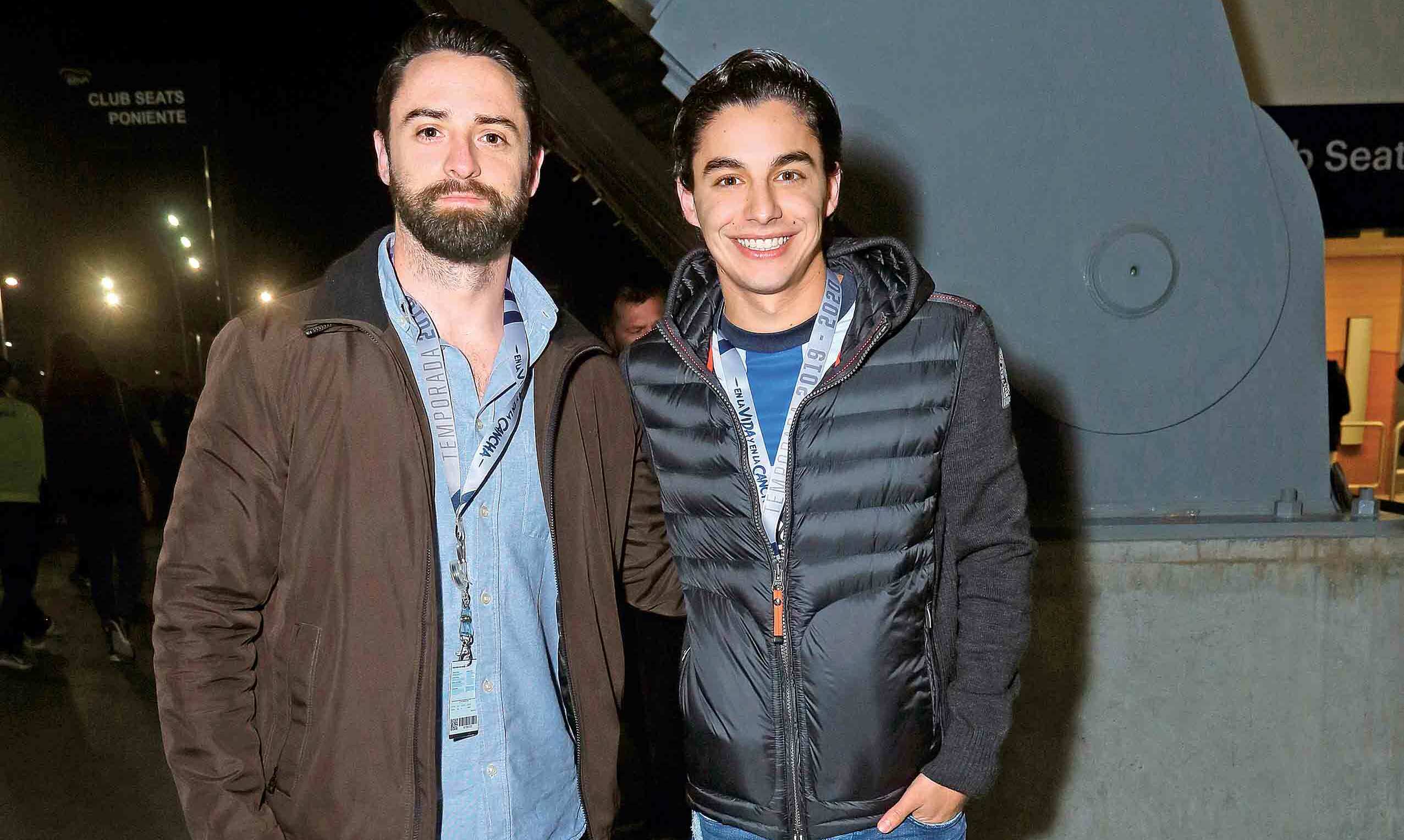 Albert Daniel Chico y Hernán Martínez