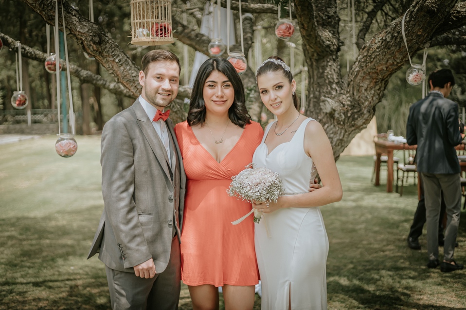 Miguel Lucatero, Ana Paulina Monroy y Orianna Barrera. Foto: Rodrigo Sánchez Chong.