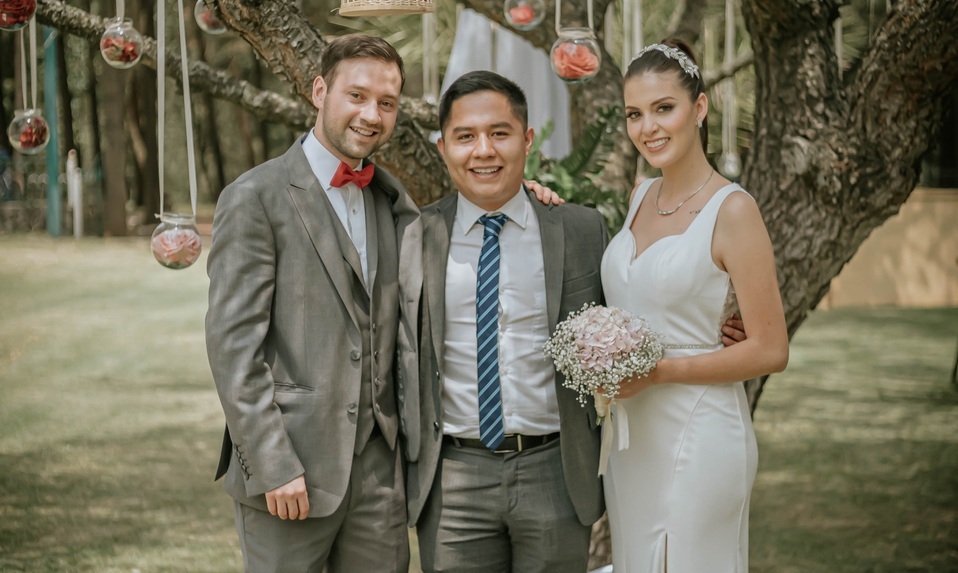 Miguel Lucatero, Eduardo Mejía y Orianna Barrera.  Foto: Rodrigo Sánchez Chong.