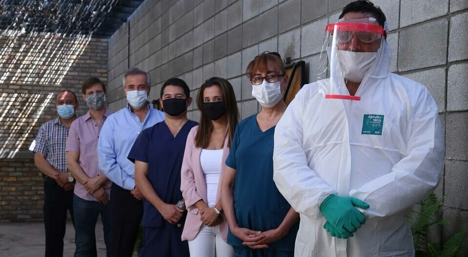 ENRIQUE, GUNTHER, ALBERTO, LUIS, CECILIA, VIOLETA Y JORGE