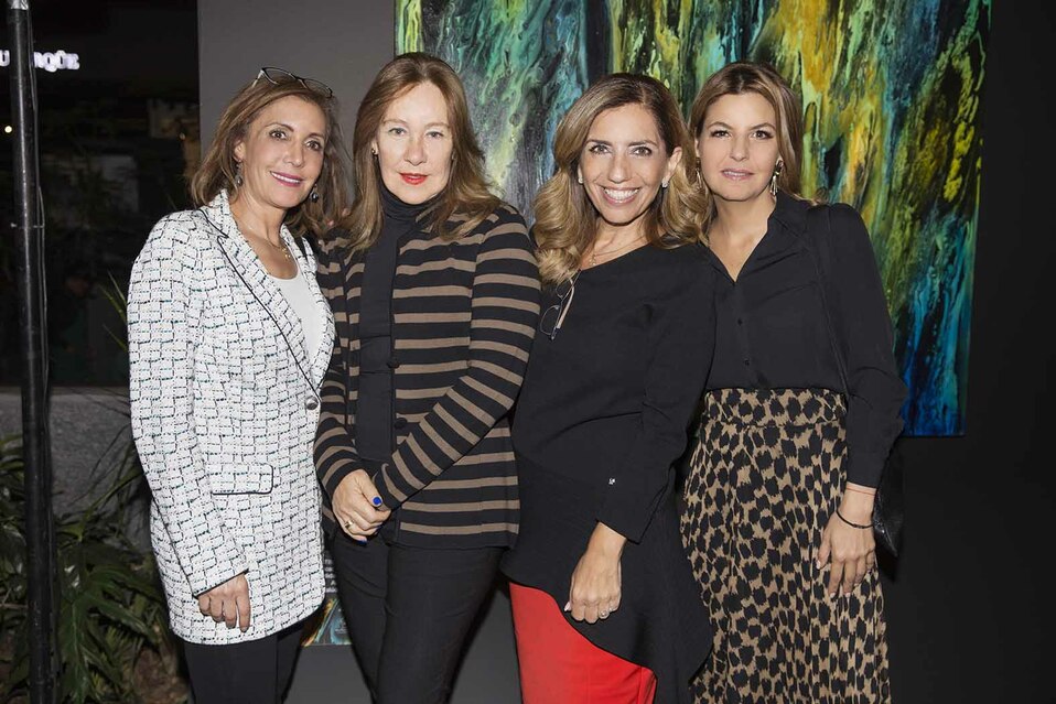Janet Gabriel, Marissa Pedrochi, Leticia Morales y Vero Maccise