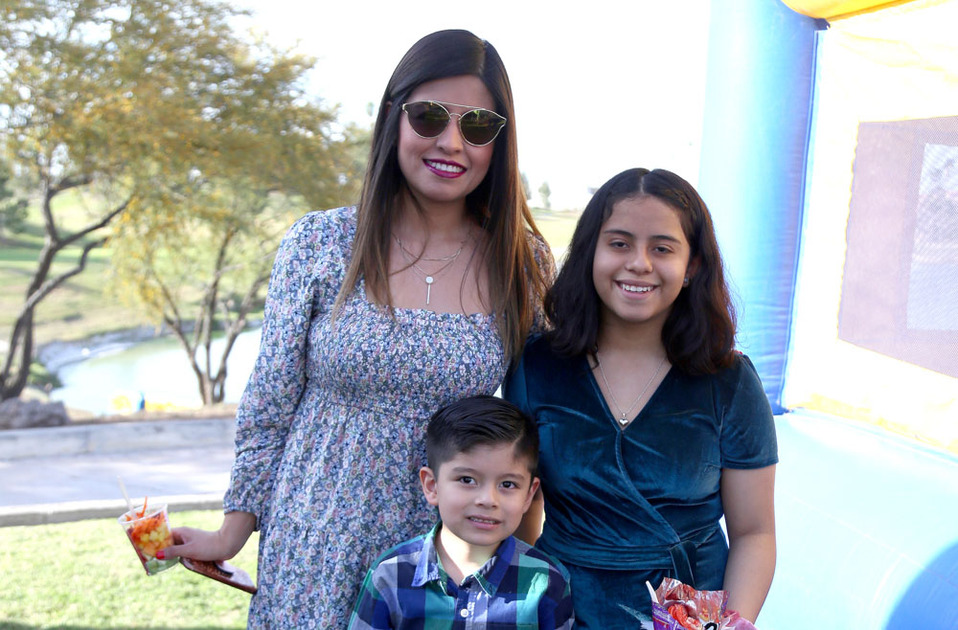 Karen, Matías y Paulina