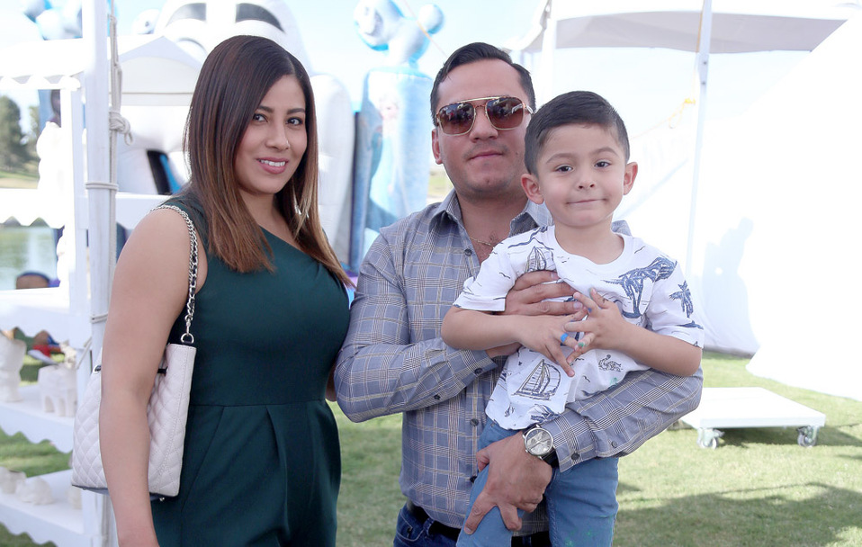 Karla, Fidel y Mauro