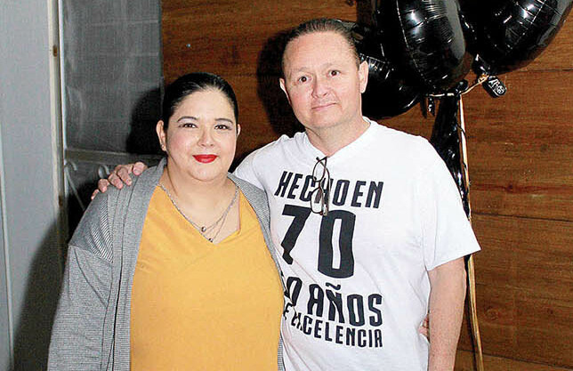 Sagrario Medina y Raymundo Olvera