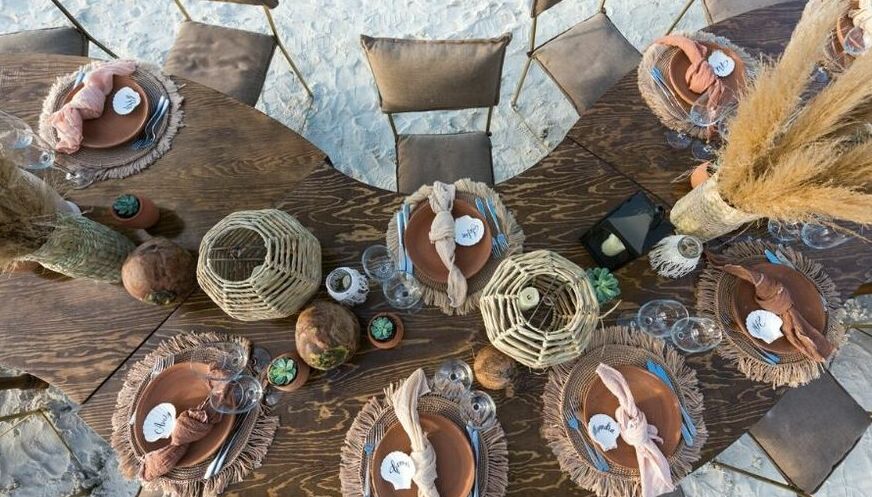Mauricio Kirschner, el event planner nos comparte sus tips para crear un table styling en cuarentena /Foto: Cortesía