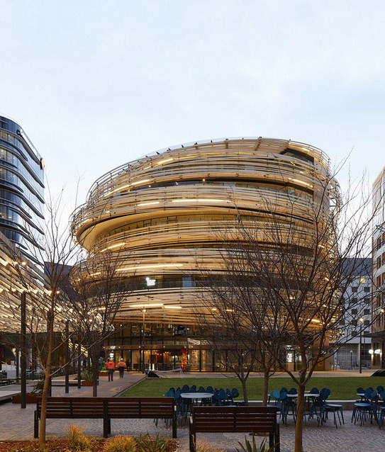 The Exchange, Kengo Kuma y Asociados. Imagen: Cortesía Martin Mischkuling