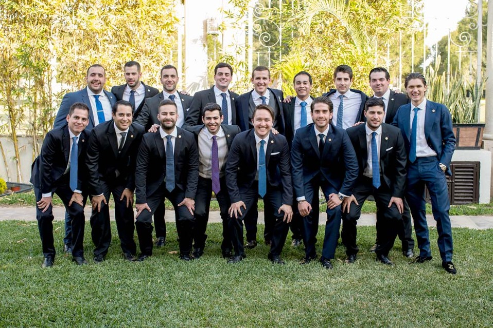 Los mejores amigos del novio