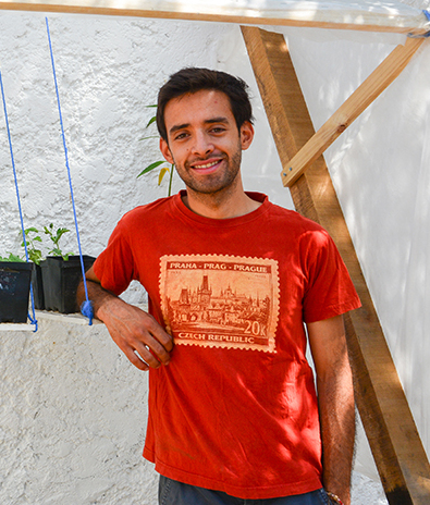 Alberto Ruiz, líder del proyecto Eduhuertos.mx