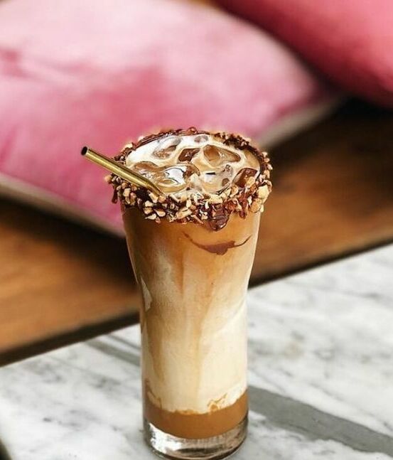 Nutella coffee la nueva bebida de las redes sociales/Foto: Instagram @theloftbali