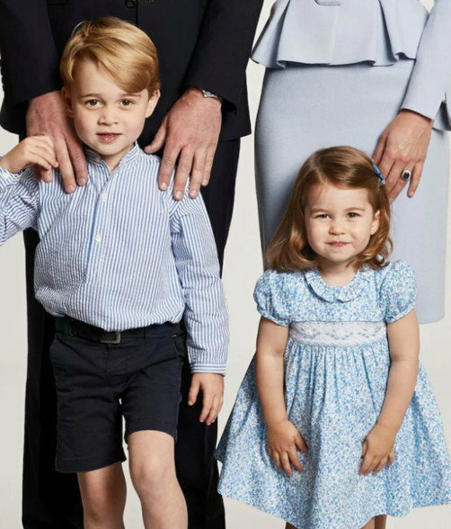 El principe George y la princesa Charlotte forman parte de la realeza británica (Instagram).
