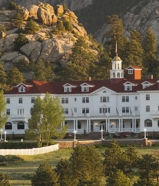 The Stanley Hotel. Fotografía de @thestanleyhotel