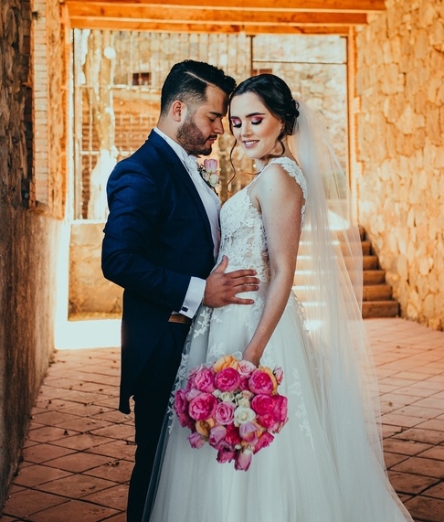Carlos González y Renata Zamora