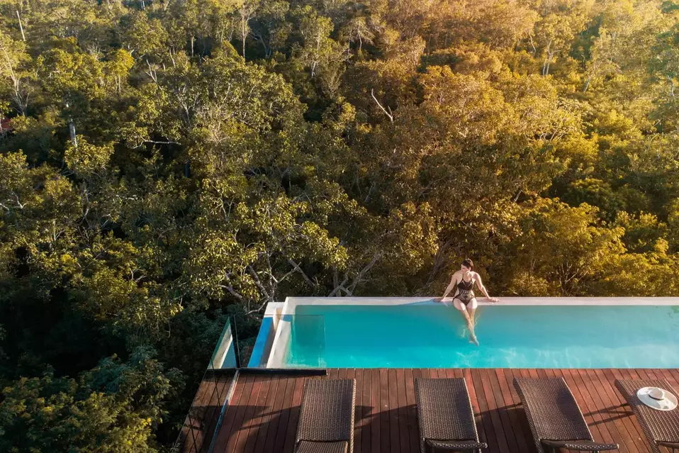 Infinity Pool en Tulum.