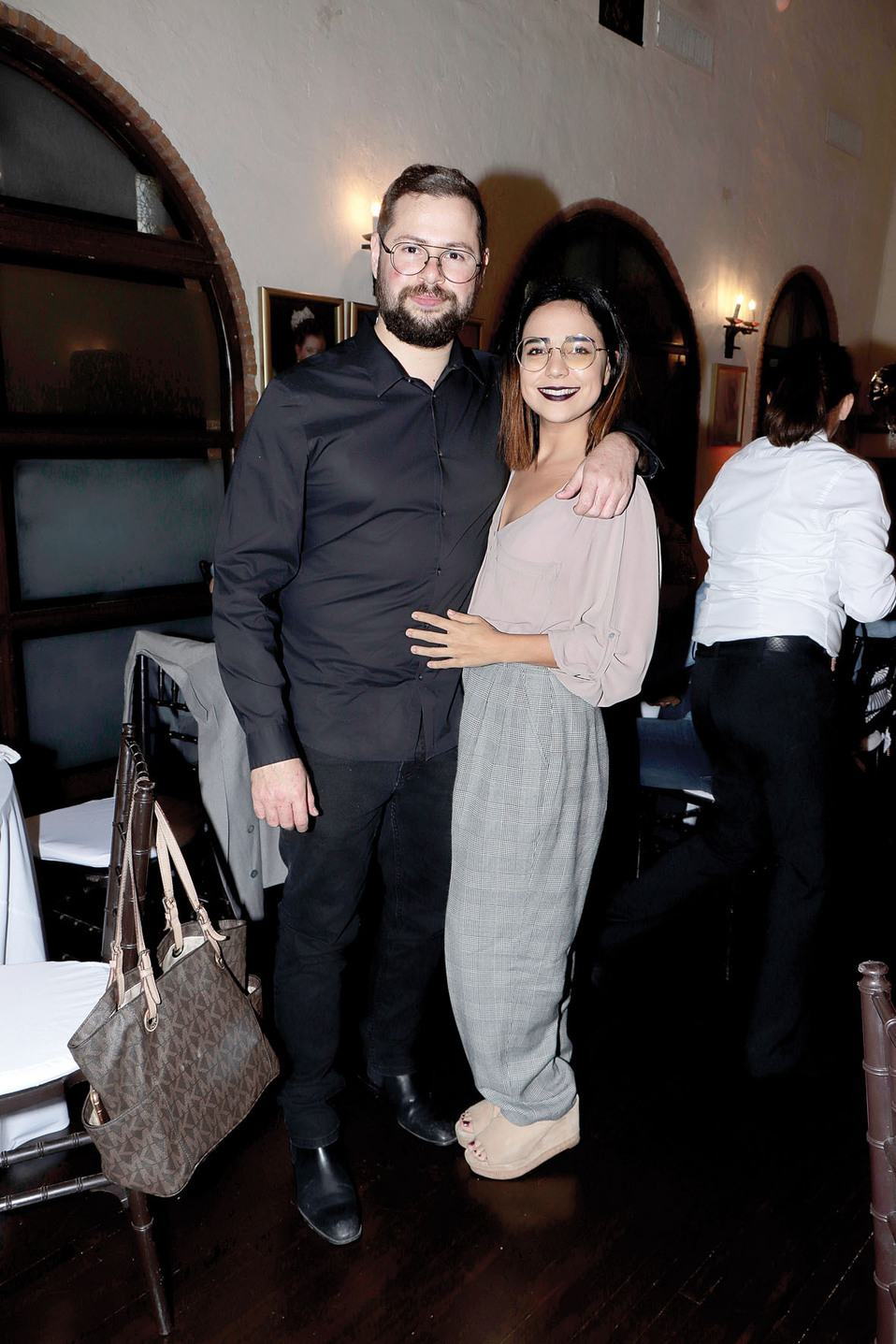 Luis Leal y Iliana Moses
