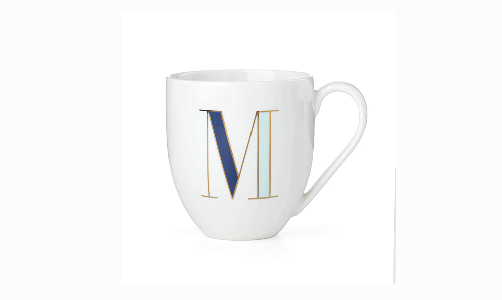 Las tazas de café son un clásico, añade estilo con esta pieza de Kate Spade. Encuéntrala online en Palacio de Hierro.