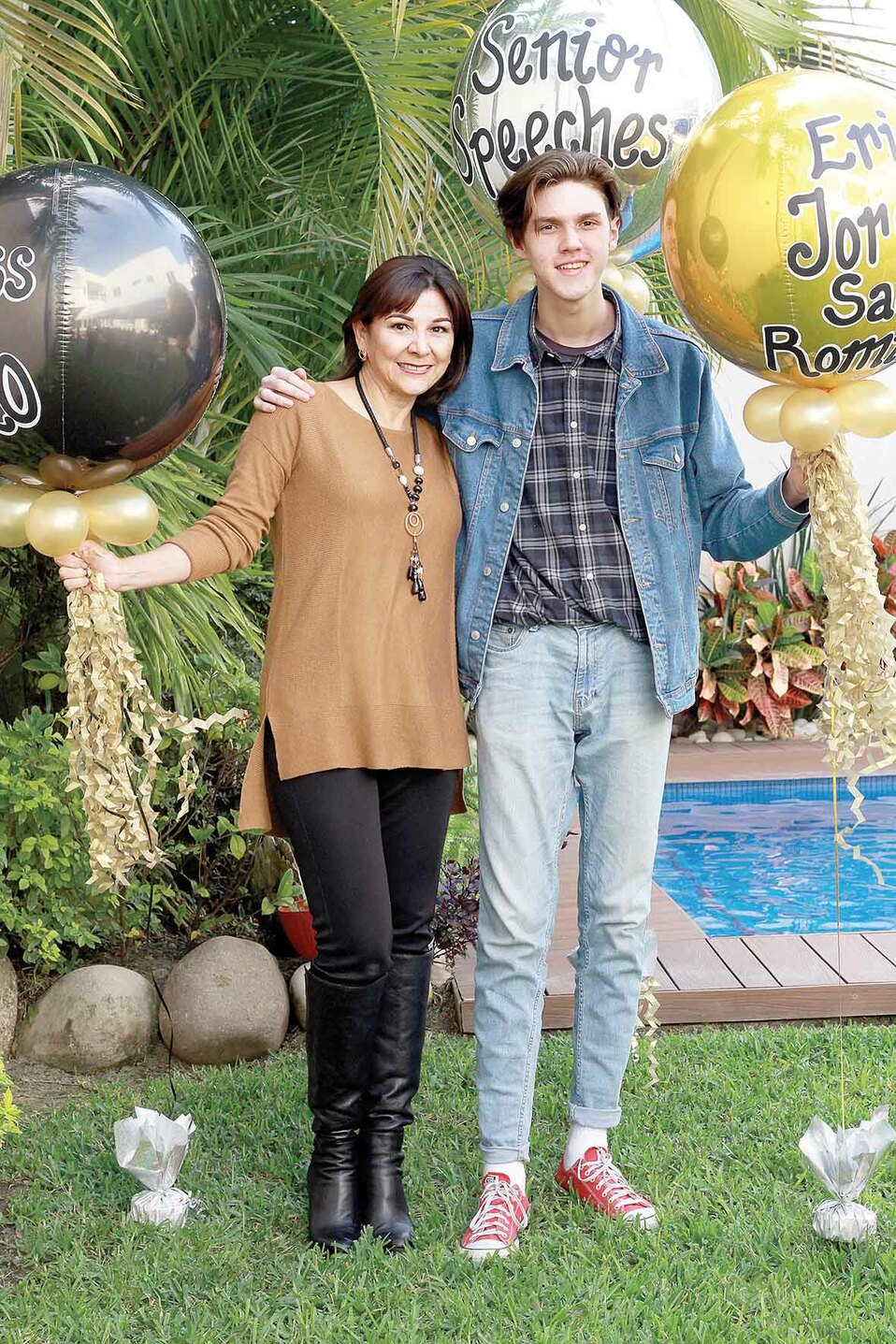 Mari Carmen de Elizondo y Eric Elizondo