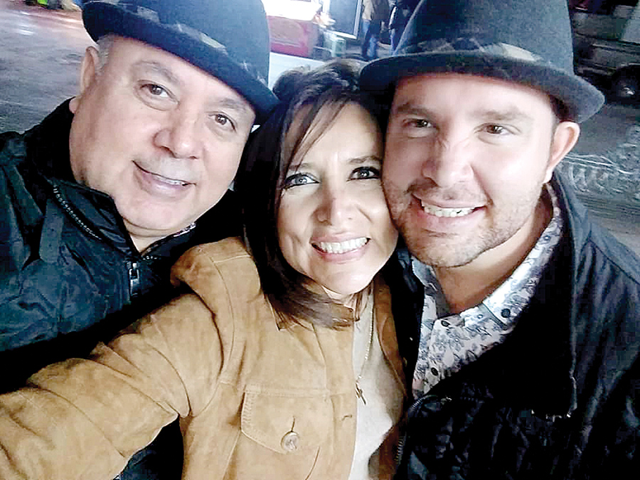 Jaime Arratia, Martha Falcone y Jaime Arratia