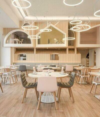 Vitaland Kid Restaurant en Beijing logró la conexión familiar gracias a su sútil arquitectura lúdica.