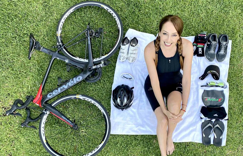 La triatleta Erika de la Peña habla de su pasión por el deporte (Foto: Cortesía)