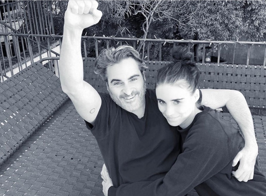 Joaquin Phoenix y Rooney Mara esperan su primer hijo juntos (Foto: Instagram @rainjphoenix)