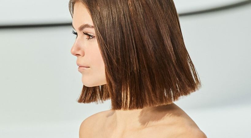 Kaia Gerber en el desfile de Chanel 2020