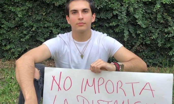 Pato Garza "No importa la distancia, siempre estamos juntos"