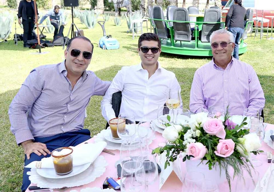 Artemio, Luis Mario y Salvador