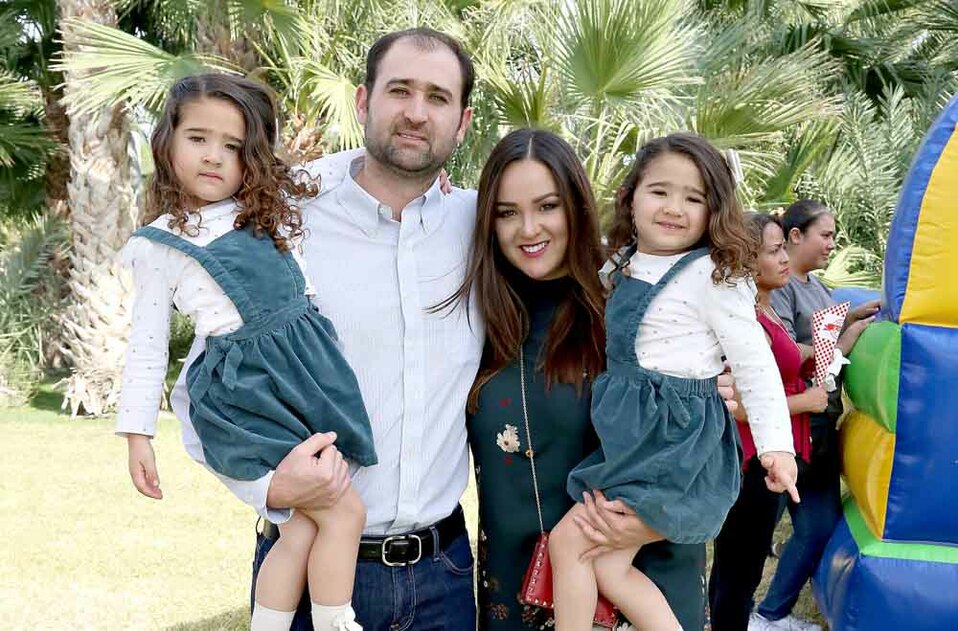 Kemil, Marcela, Alina y Marian