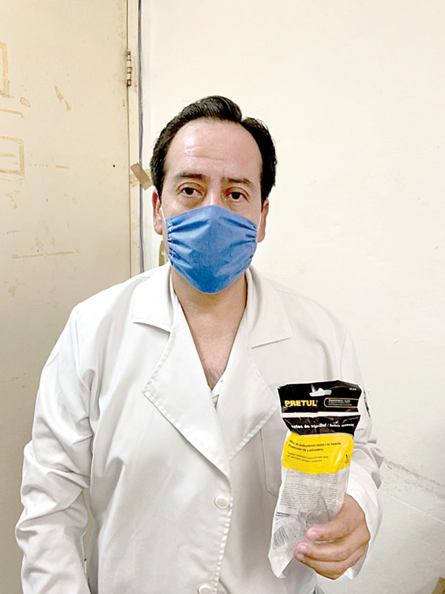 Personal médico que recibió el apoyo