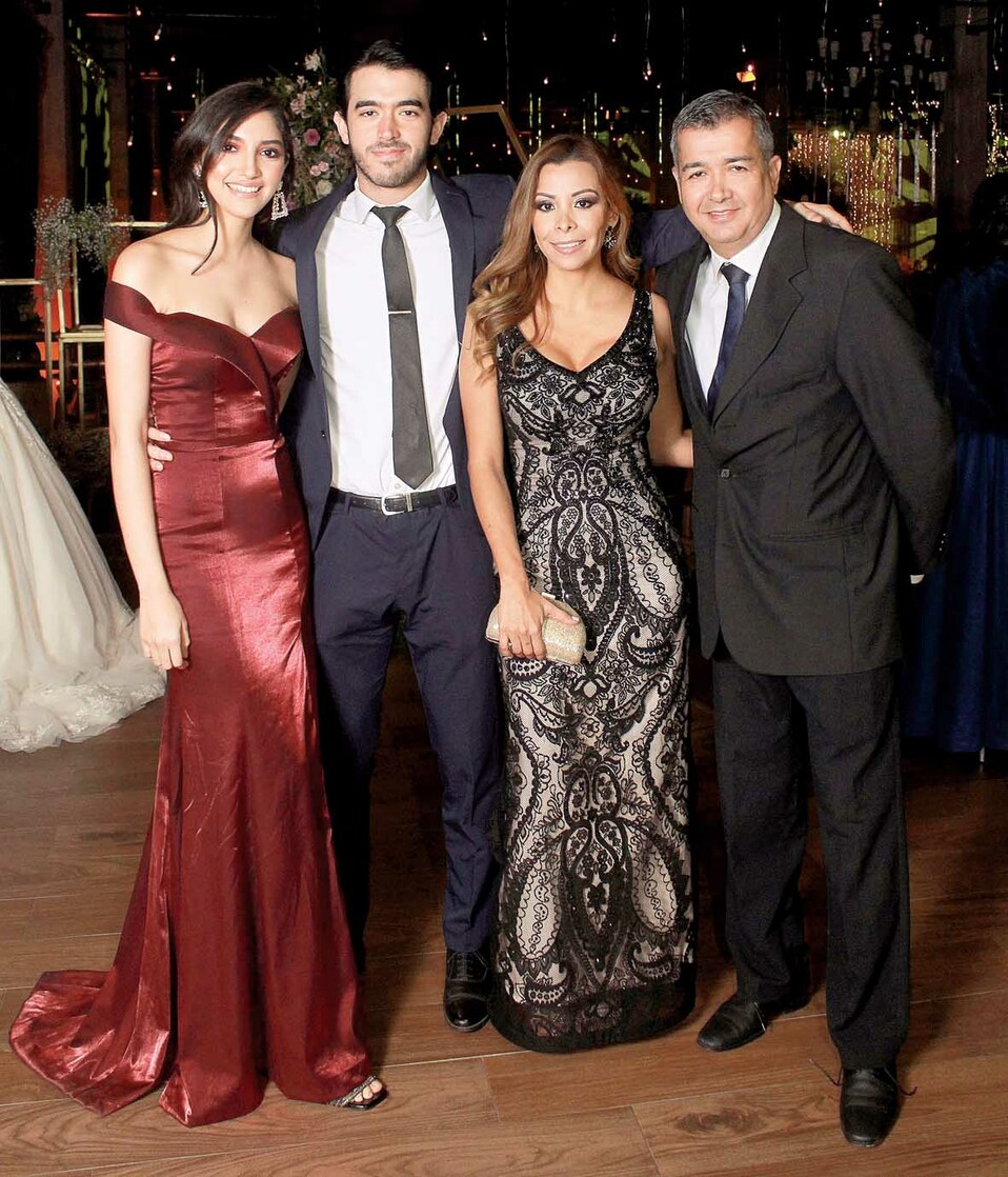 Adriana Razo, Joanna Ventura, Alejandra Jones y Fernanda Pulido  / Foto: José Chang