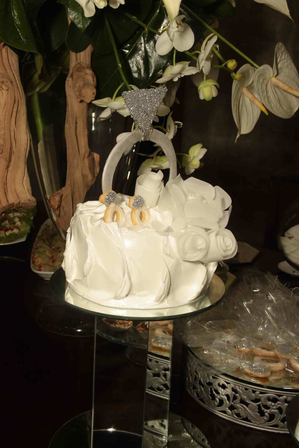 Detalles del pastel