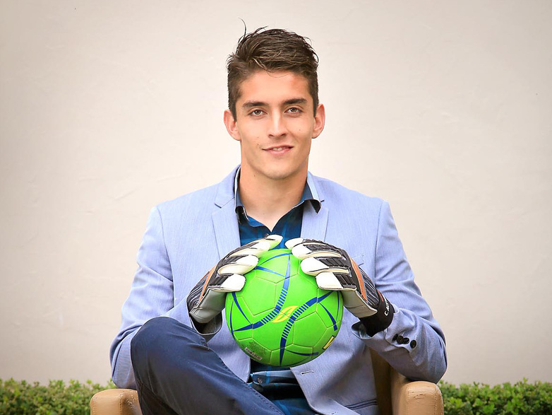 Carlos Acevedo López es portero oficial del Club Santos Laguna (Foto: Jesús Marín Fotografía)
