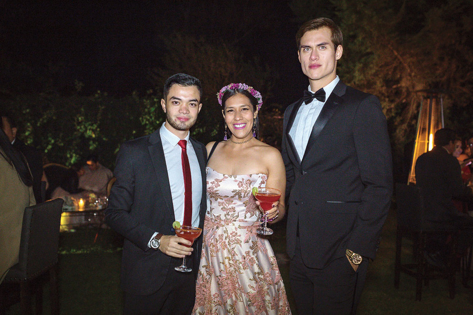 Leonardo Ramírez, Alejandra Aguayo y David Reséndiz / Foto: Rubén Hernández