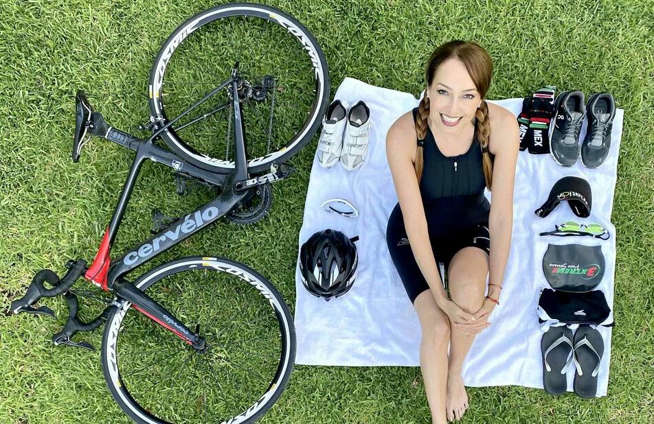 La triatleta Erika de la Peña habla de su pasión por el deporte (Foto: Cortesía)