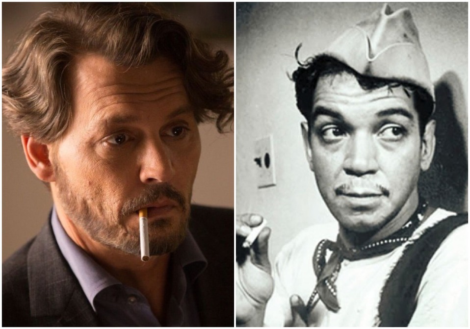 Johnny Depp quiere ser Cantinflas en una película (Foto: El Profesor)