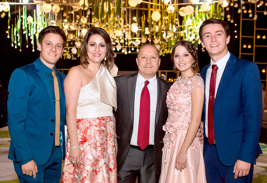 José, Yani, José, Suraya y Alexis