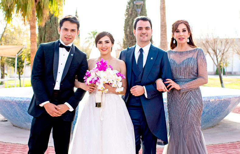 Ramón, Ana Cecy, Eduardo y Cecilia