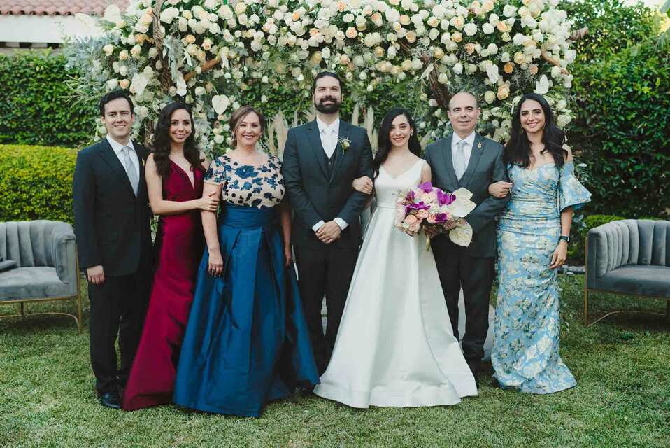 Familia de la novia. Foto por Joe Lozano
