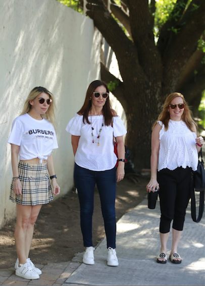 Roberta Barrera de Selem, Olga Canales de Zambrano, Maru Ruiz de García / Foto: Daniel Saldívar