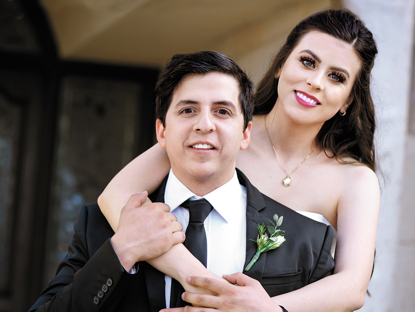Victoria y David unen sus vidas a puerta cerrada (Fotos: Les Arts Studio)