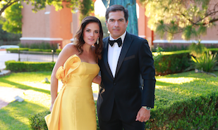 Alba Flores de Castro y Elías Castro