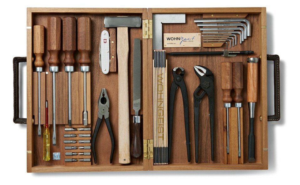 Caja de herramientas con 24 piezas de WohnGeist
