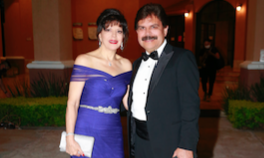 PAPÁS DE LA NOVIA. Mery Rodríguez de Cisneros y Octavio Cisneros